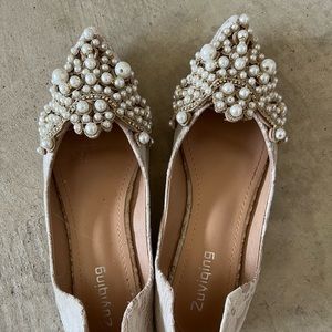 COPY - Pearl Studded Flats
